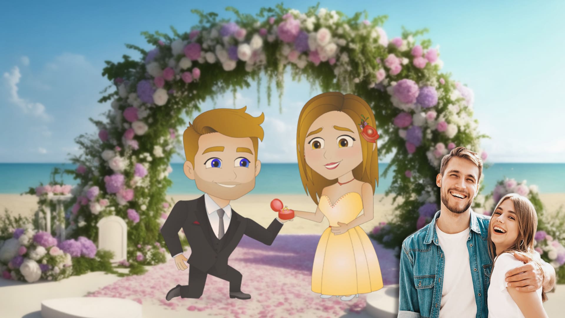 Invitación de PELÍCULA para BODAS - Imagen 3